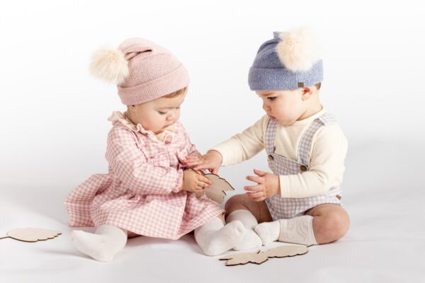 Vestido Berg  nude Calamaro baby - Imagen 3