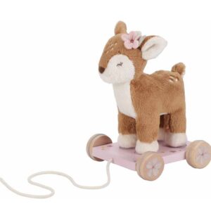 Juguete de Arrastre Peluche Ciervo Fairy Garden Little Dutch
