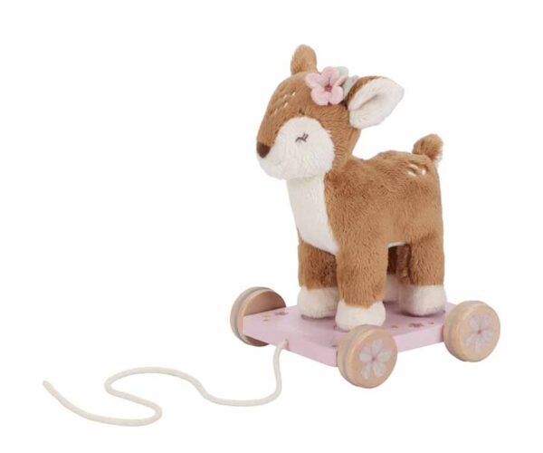 Juguete de Arrastre Peluche Ciervo Fairy Garden Little Dutch