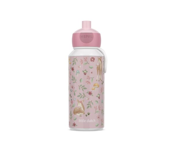 Botella Campus Pop-Up Fairy Garden 400 ml Mepal Little Dutch