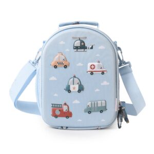 Bolsa Merienda Térmica 3D City Cars Personalizable Tutete