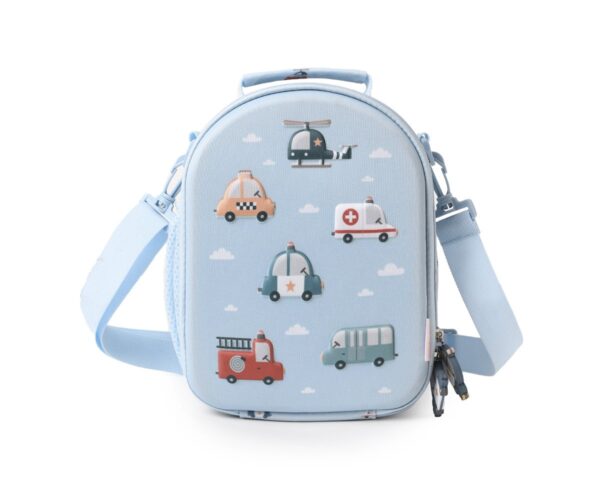 Bolsa Merienda Térmica 3D City Cars Personalizable Tutete