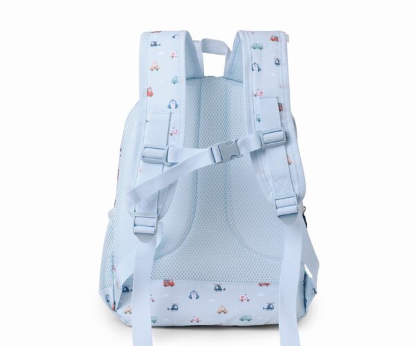 Mochila Mediana City Cars + Llavero Personalizable Tutete - Imagen 6