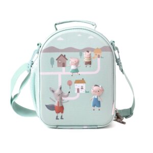 Bolsa Merienda Térmica 3D The Three Little Pigs Personalizable Tutete