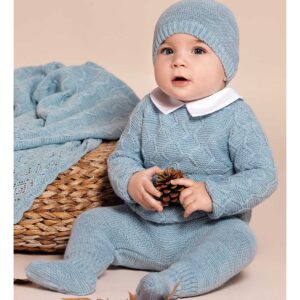 Conjunto 3 p Lin Aranes Cuello  bebe Juliana Vistiendo bebes
