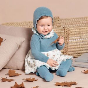 Jesusito animalitos gorro Azul nube Juliana vistiendo bebes