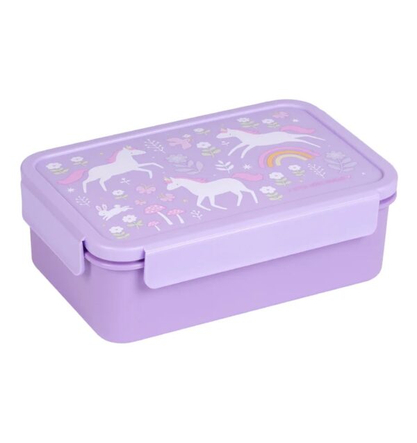 CAJA ALMUERZO BENTO UNICORNIOS Little Lovely