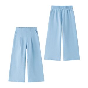 Pantalón algodón celeste