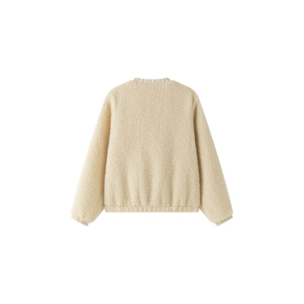 Bomber borreguito beige - Imagen 3