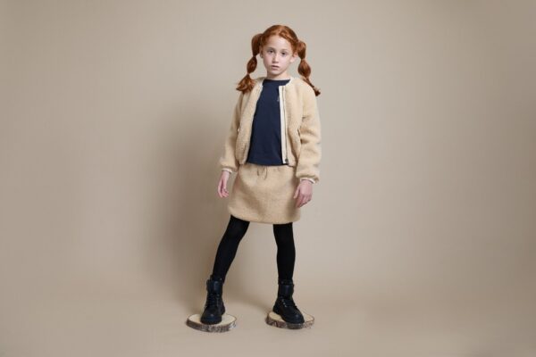 Bomber borreguito beige - Imagen 2