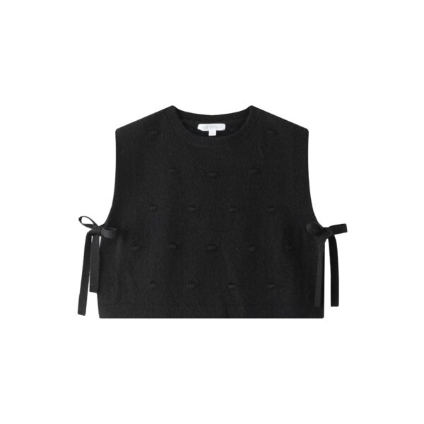 Chaleco Tricot con Lazos Laterales 🖤  – Newness