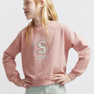 Sudadera Floral Letra S – Street Monkey