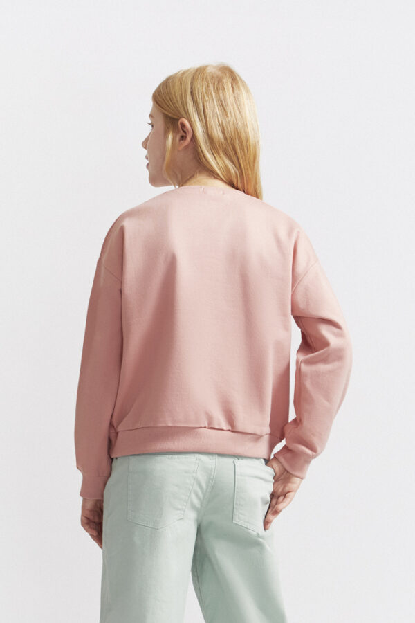 Sudadera Floral Letra S – Street Monkey - Imagen 2