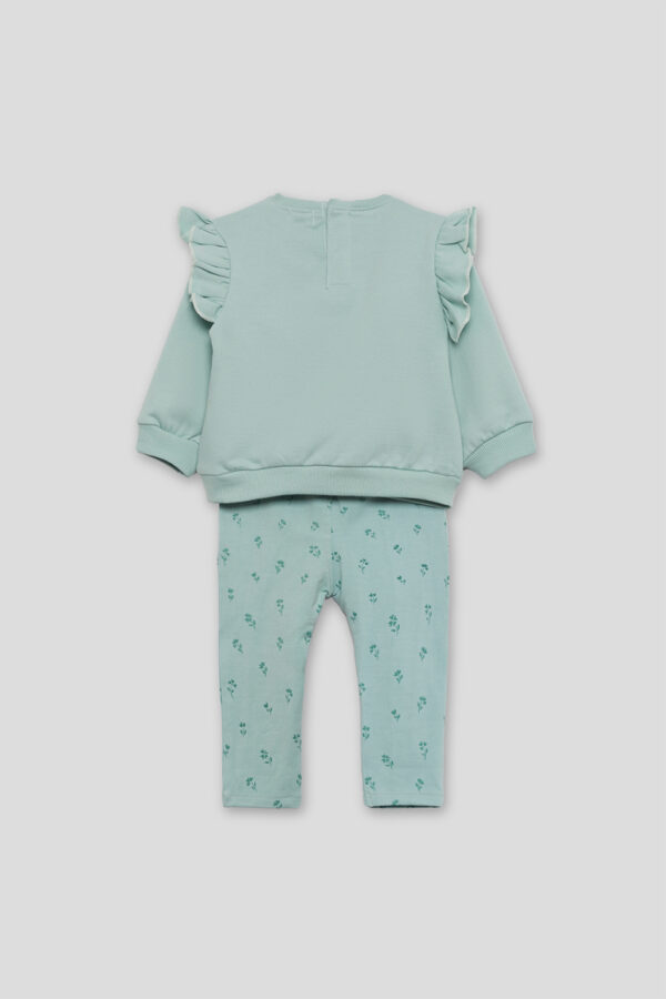Conjunto bebe my little flower garden Street Monkey - Imagen 2