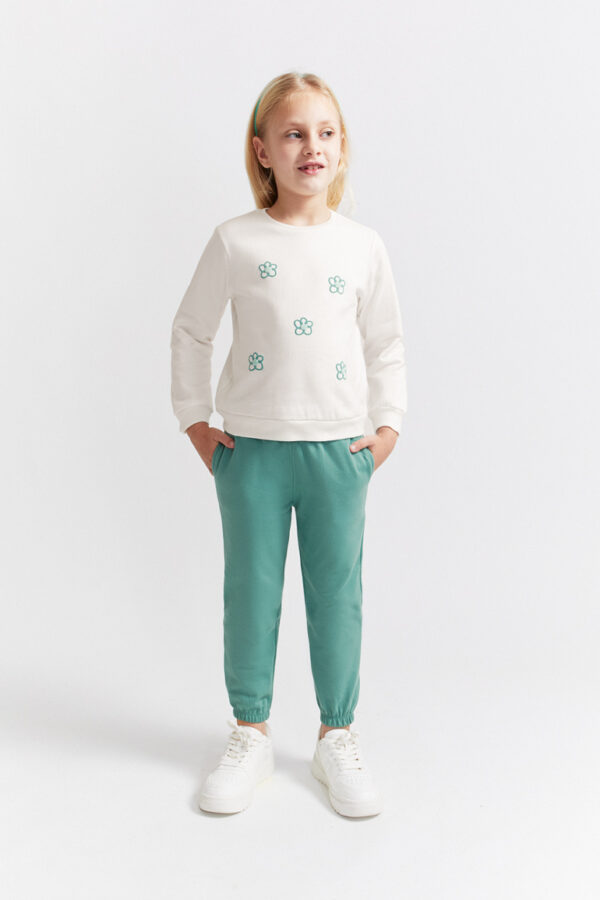 Conjunto Sudadera flores verdes Street Monkey