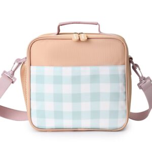 Nevera Rígida Stripes Apricot Personalizable Monnëka