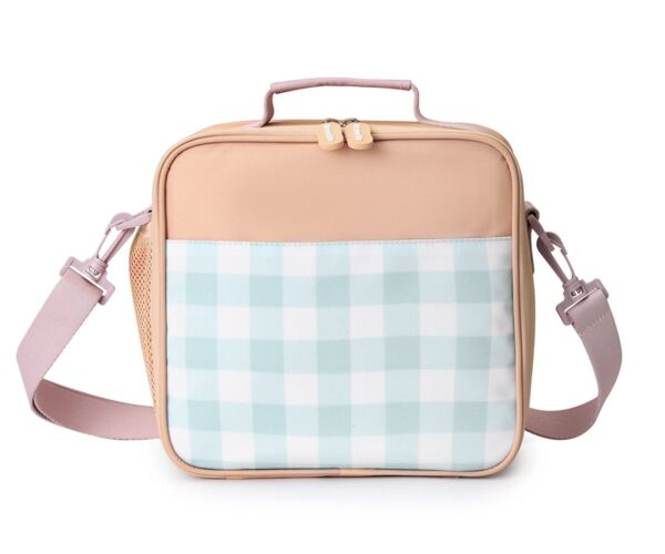 Nevera Rígida Stripes Apricot Personalizable Monnëka