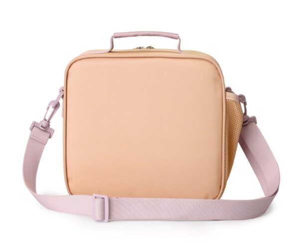 Nevera Rígida Stripes Apricot Personalizable Monnëka - Imagen 2