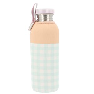 Botella Acero con Funda Stripes Apricot  750ml