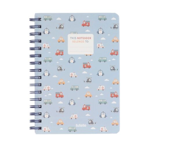 Libreta Escolar City Cars Tutete