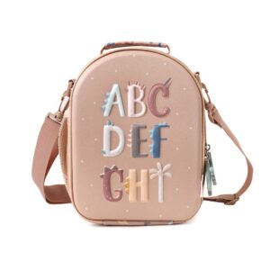 Bolsa Merienda Térmica 3D Funny Letters  Tutete