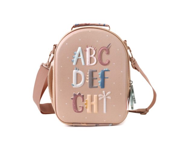 Bolsa Merienda Térmica 3D Funny Letters  Tutete
