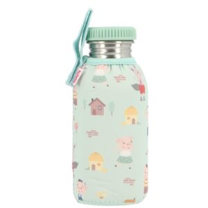 Botella Acero con Funda The Three Little Pigs 500ml Tutete