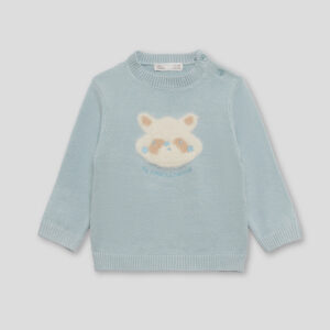 Jersey bebe niño Verde amazonas cara osito Street Monkey