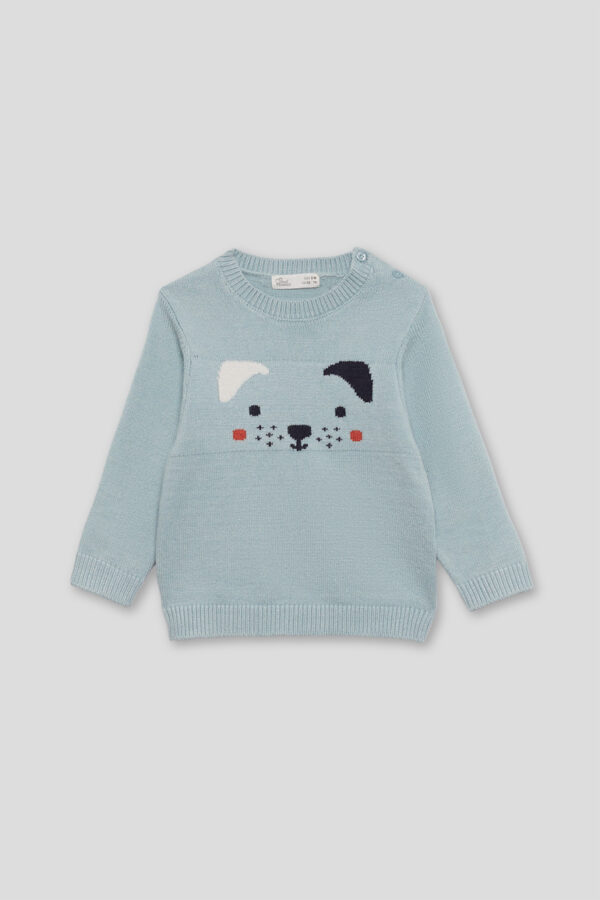 Jersey bebe niño cara perro Street Monkey