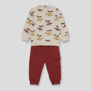 Conjunto bebe helicópteros Street Monkey