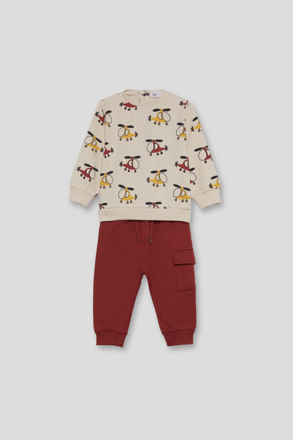 Conjunto bebe helicópteros Street Monkey