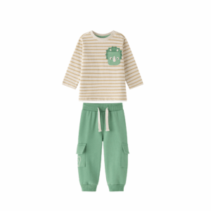 Conjunto camiseta rayas dragon Newness