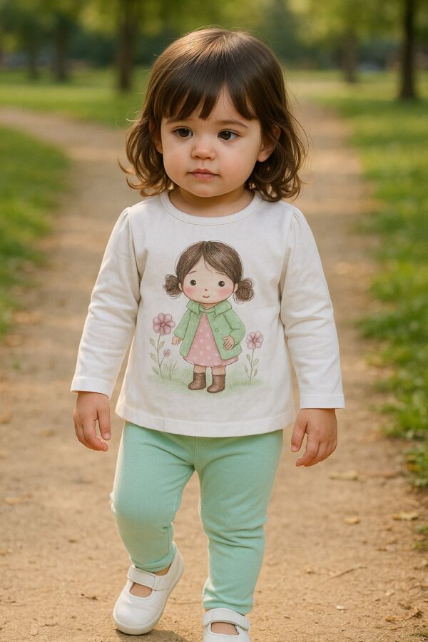 conjunto camiseta y leggins newness