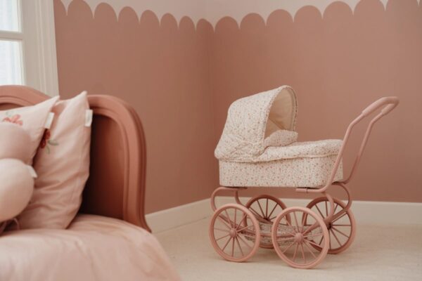 CARRITO MUÑECAS METAL FLORES LITTLE DUTC - Imagen 8