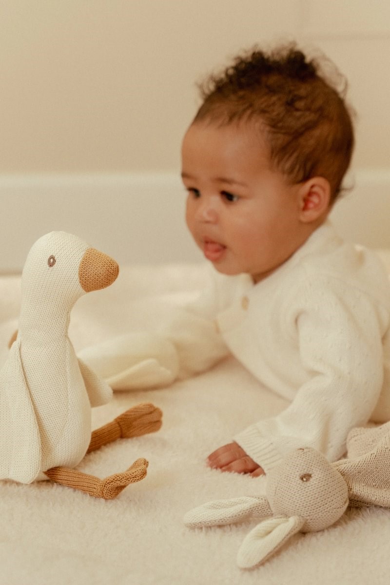 CAJA REGALO DE PUNTO NEWBORN NATURAL - Imagen 4