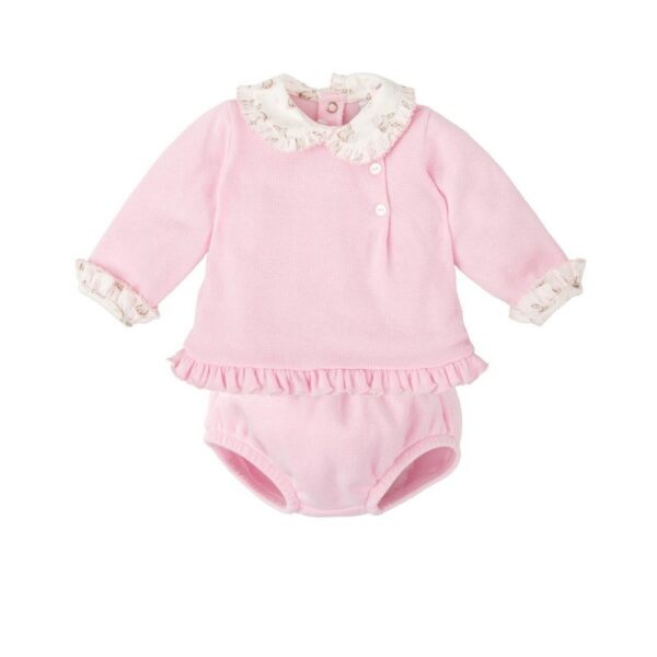 CONJUNTO RANITA NIÑA LIEBRE babidu