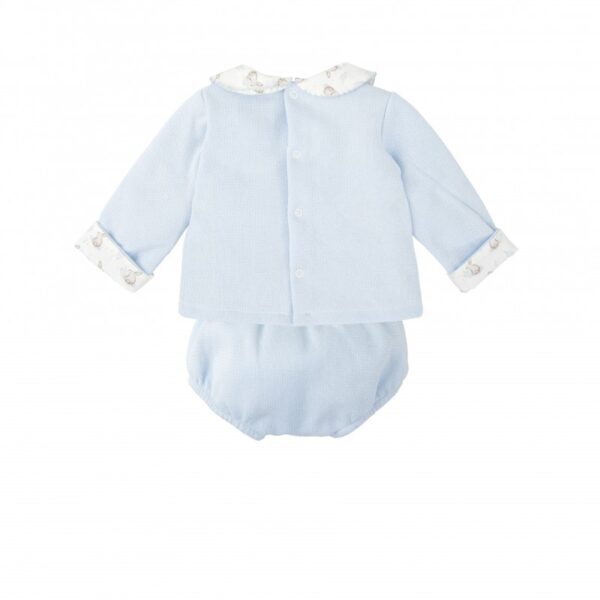 CONJUNTO RANITA NIÑO LIEBRE babidu - Imagen 2