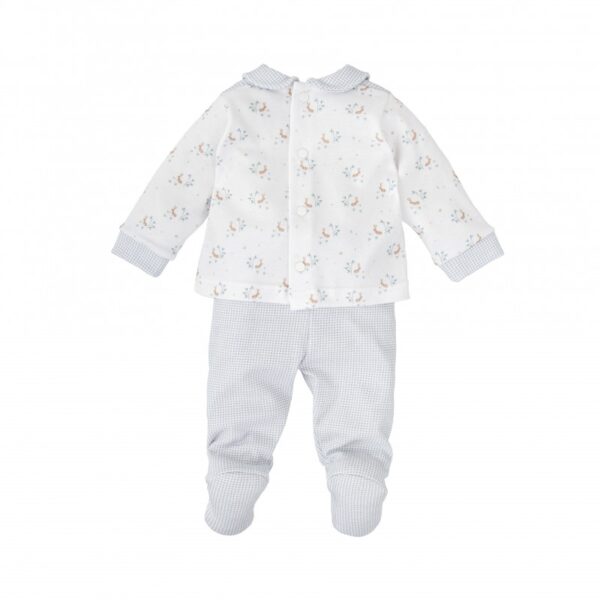 CONJUNTO POLAINA BEBE NIÑO PRADERA babidu - Imagen 2