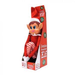 ELFO NAVIDAD XL  NIÑA ELVES BEHAVIN BADLY JUMBO 60 CM - ELVIE XL