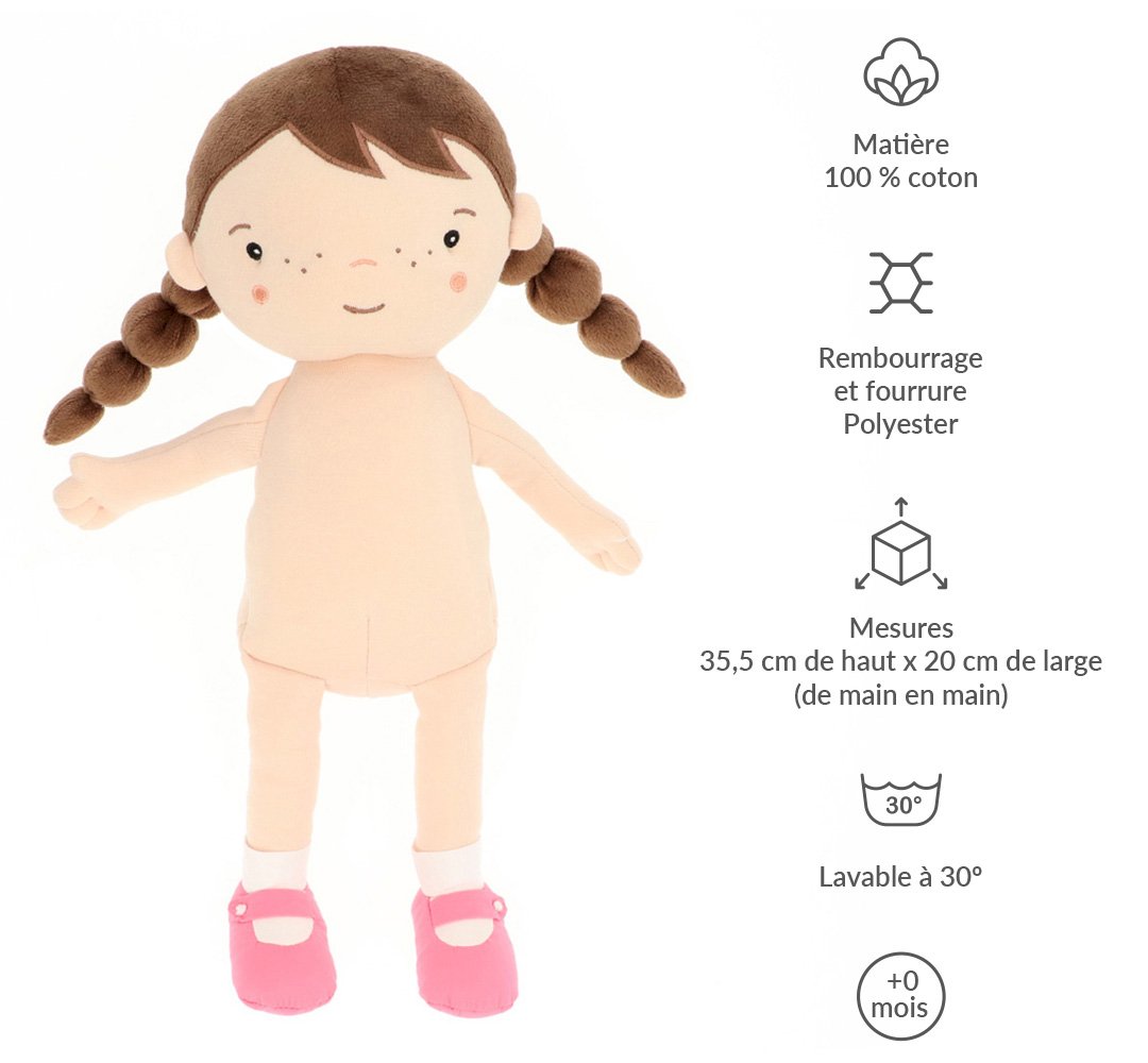 Muñeca Lola con Mochila Spring Garden - Imagen 4