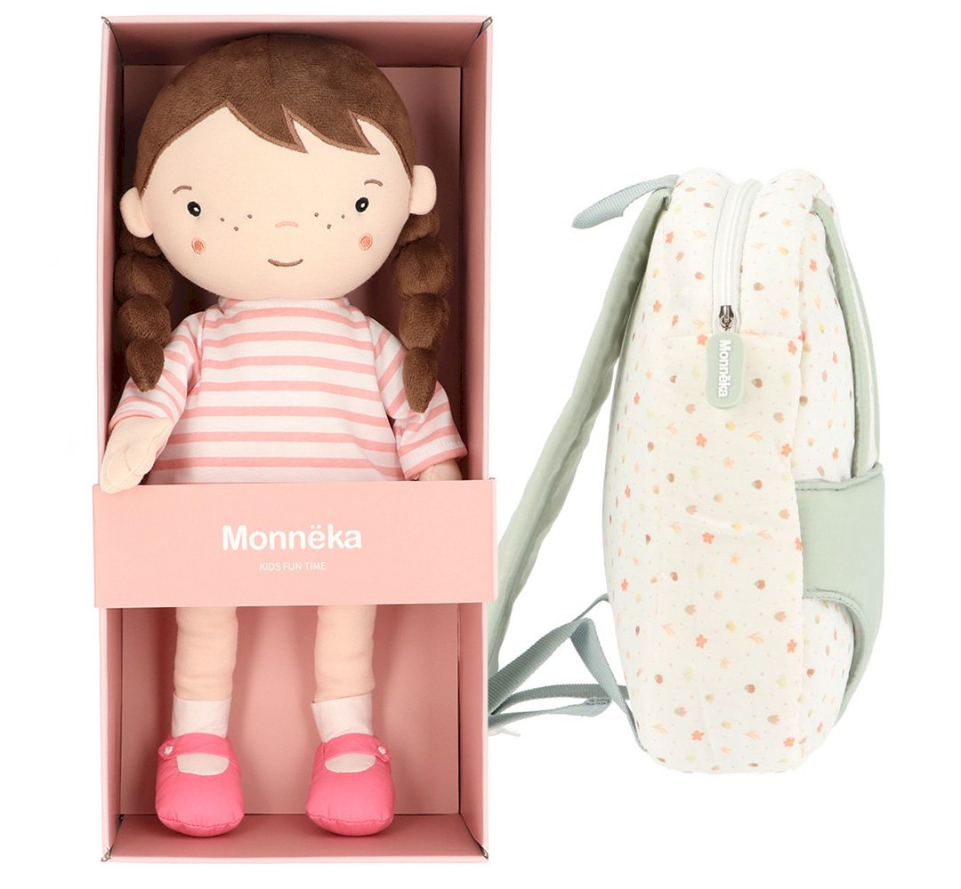 Muñeca Lola con Mochila Spring Garden - Imagen 2