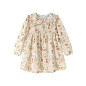 Vestido niña animalitos del bosque - Newness