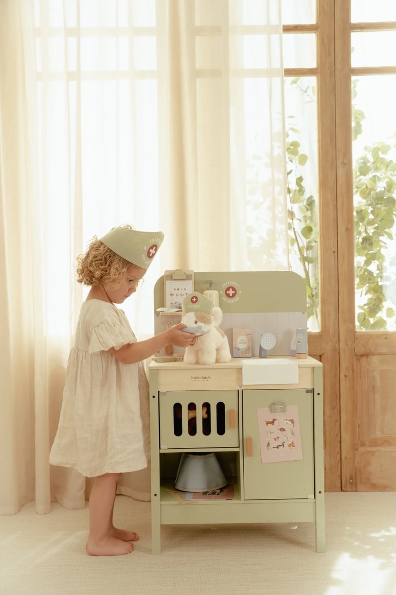 GATITO PELUCHE MARLEY CON BOLSA LITTLE DUTCH - Imagen 4