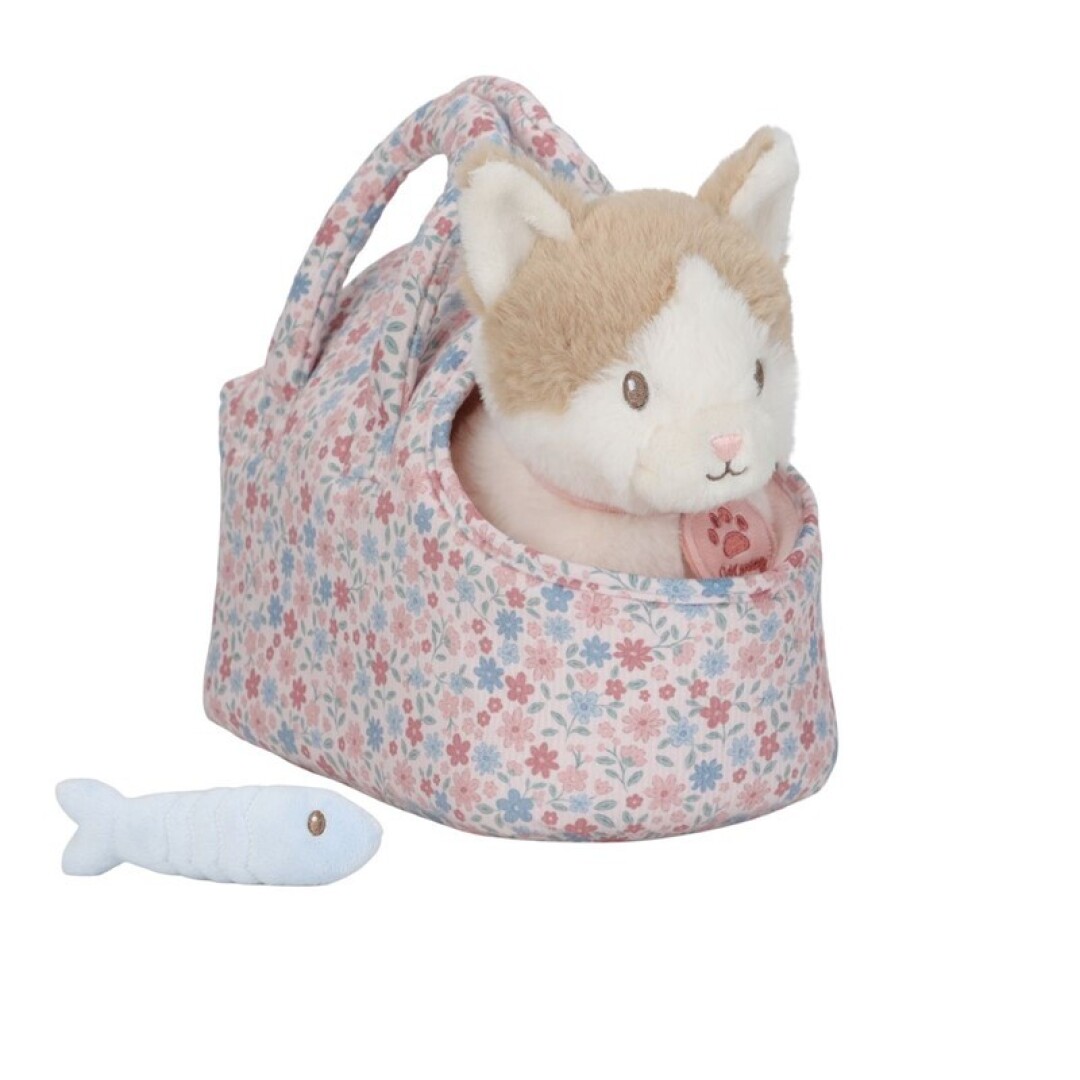 GATITO PELUCHE MARLEY CON BOLSA LITTLE DUTCH