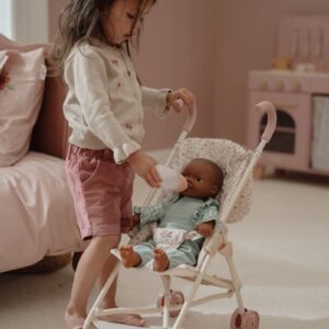 SILLITA PARA MUÑECAS METAL FLORES LITTLE