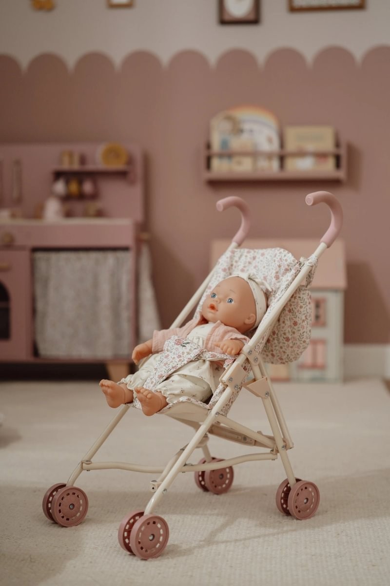 SILLITA PARA MUÑECAS METAL FLORES LITTLE - Imagen 6