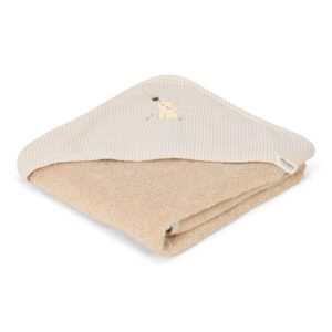 Capa baño 75 x 75 bordada Baby Bunny little dutch