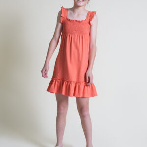 Vestido tirantas coral Street Monkey