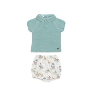 Conjunto pantalón tela safari Juliana vistiendo bebes