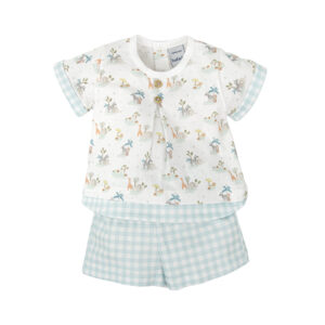 conjunto pantalón manga corta aventura babidu